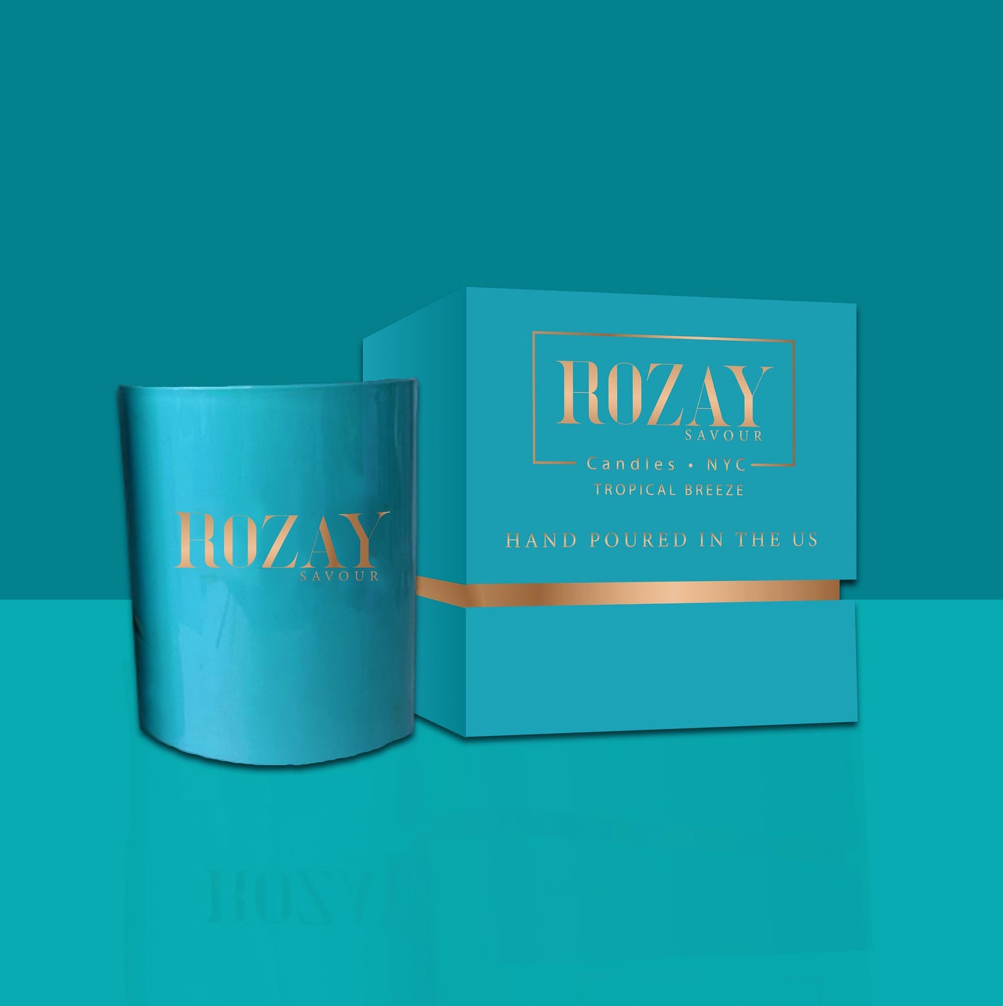 “Tropical Breeze” Candle 10oz Jar