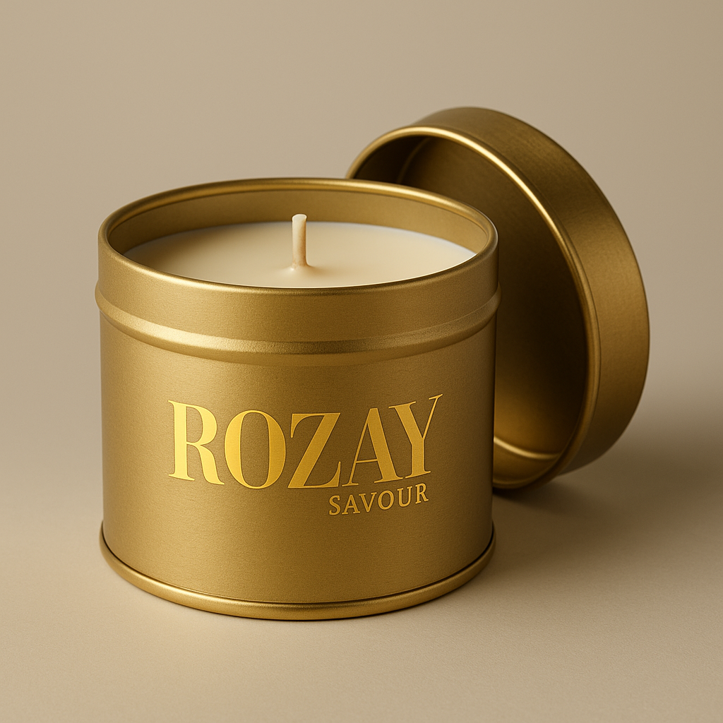 ✨ Mystery Gold Tin Candle — (Holiday Edition)