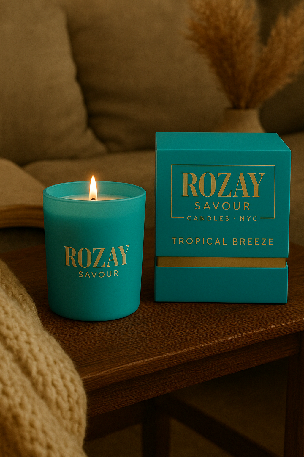 “Tropical Breeze” Candle 10oz Jar