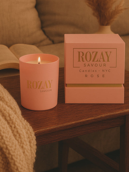 “ROSE” Candle 10oz Jar